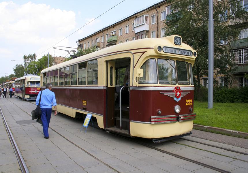 Ретро-трамвай Мосгортранса РВЗ-6