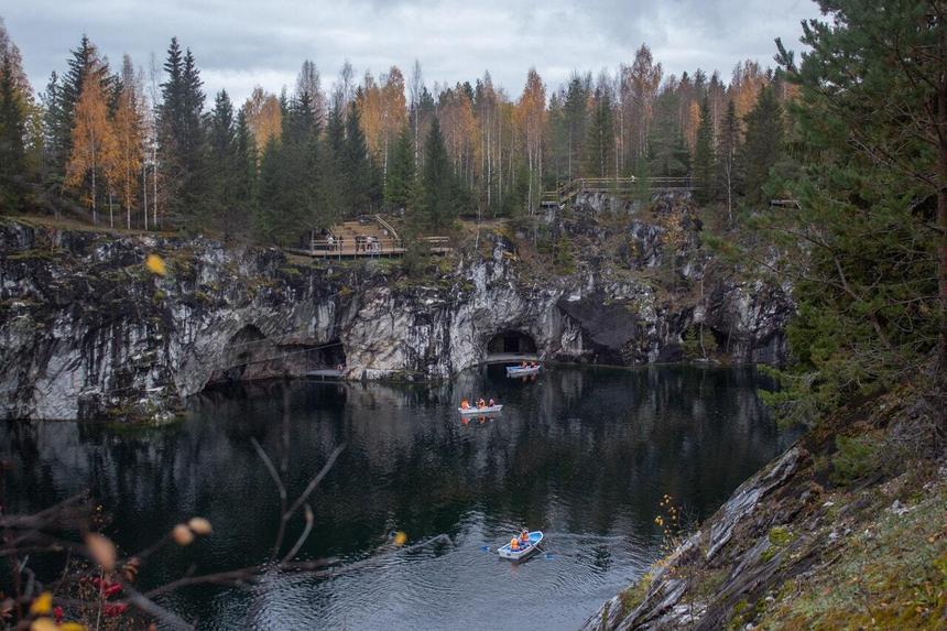 Мраморный каньон Рускеала