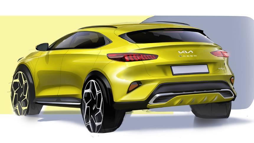 Первые изображения обновлённого Kia XCeed