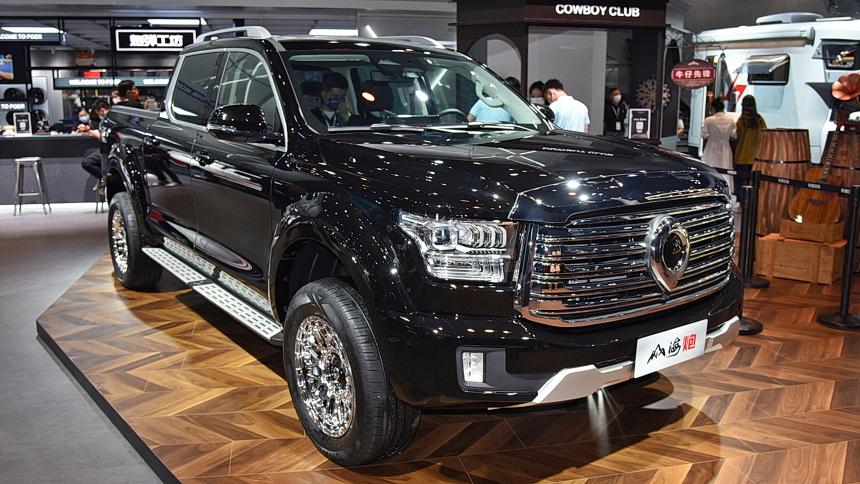 Great Wall полностью раскрыл самый роскошный китайский пикап 