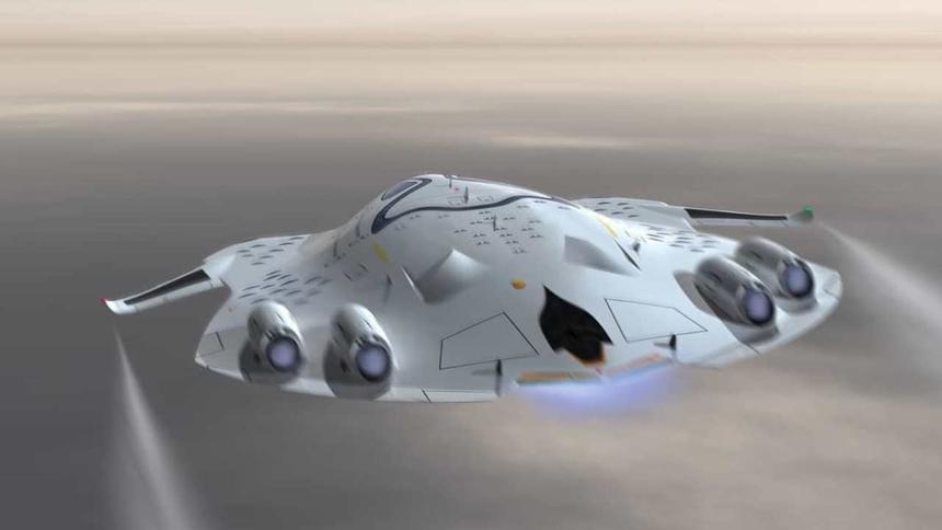 Этот самолёт с термоядерным двигателем разовьёт скорость в 1,5 Маха