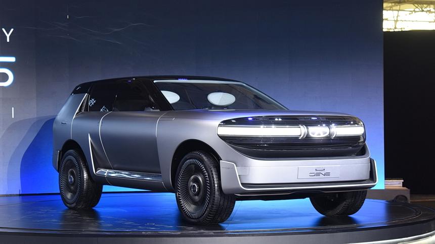 Концептуальный вседорожник Chery Gene впечатлил смелым дизайном