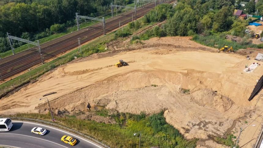 В Подмосковье строится ещё одна дорожная хорда