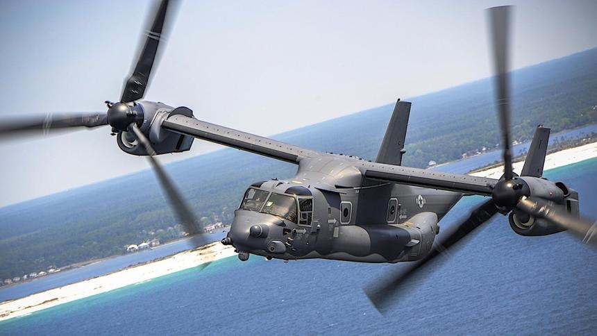 Американские конвертопланы совершили перелёт на 9 800 км