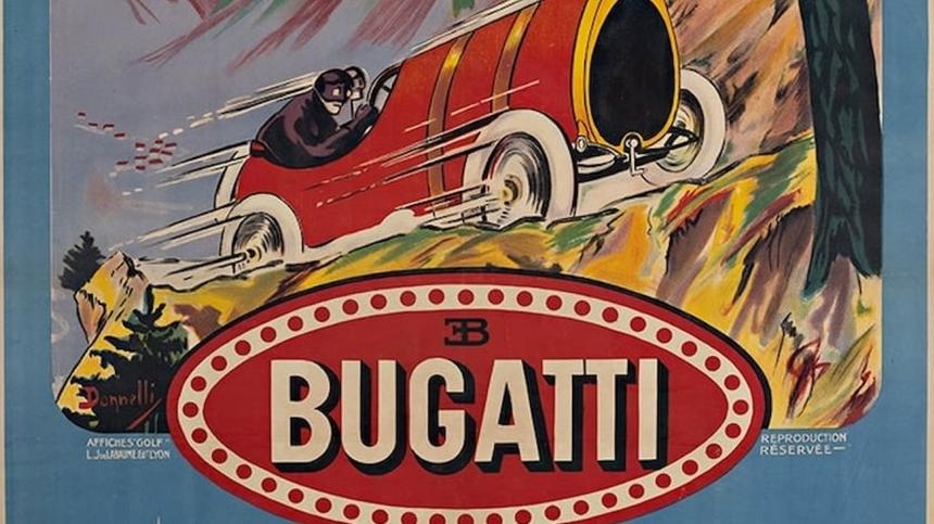 На аукцион выставлены коллекционные предметы из истории бренда Bugatti