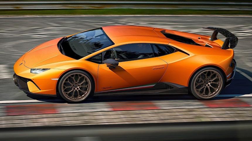 Турист в Бангкоке разбил уникальный Lamborghini Huracan Performante