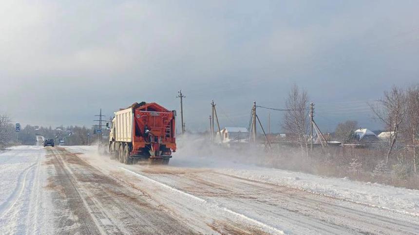 Водителям напомнили, почему нельзя бросать руль во время снегопада
