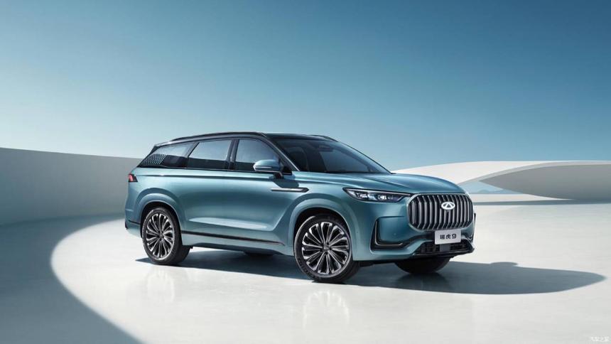 Chery показала большой кроссовер Tiggo 9, похожий на Range Rover Velar