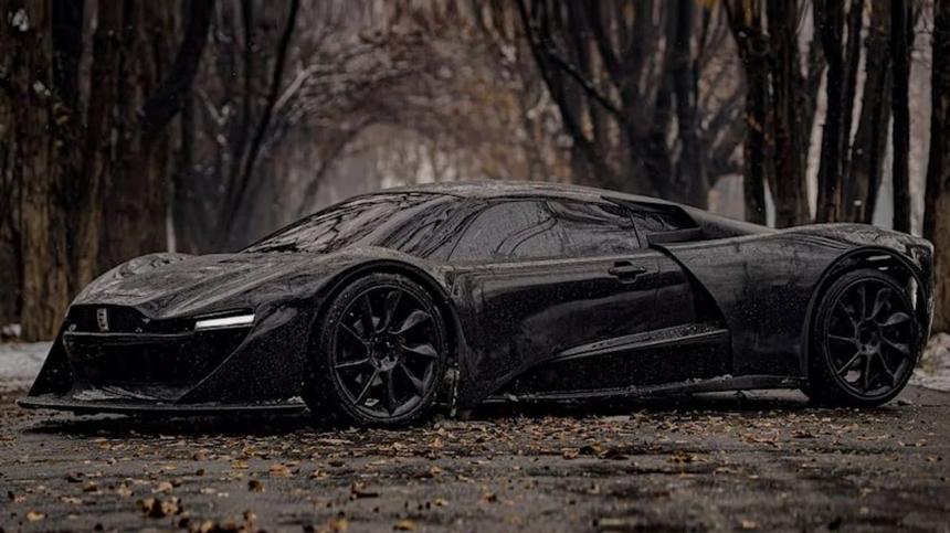 Символ надежды: представлен первый суперкар из Афганистана