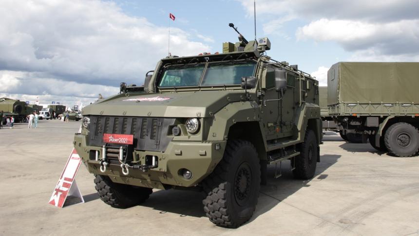 Бронемашина «Тайфун-К» стала полностью российской