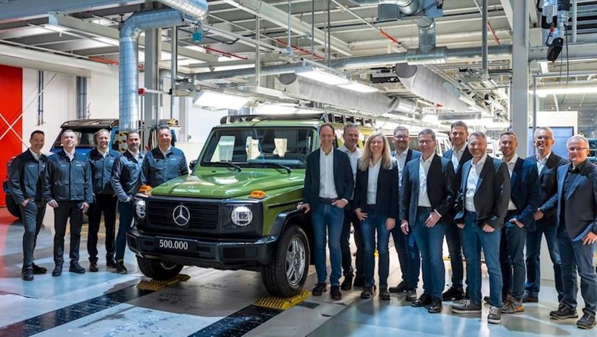 Mercedes-Benz выпустил полумиллионный Gelandewagen
