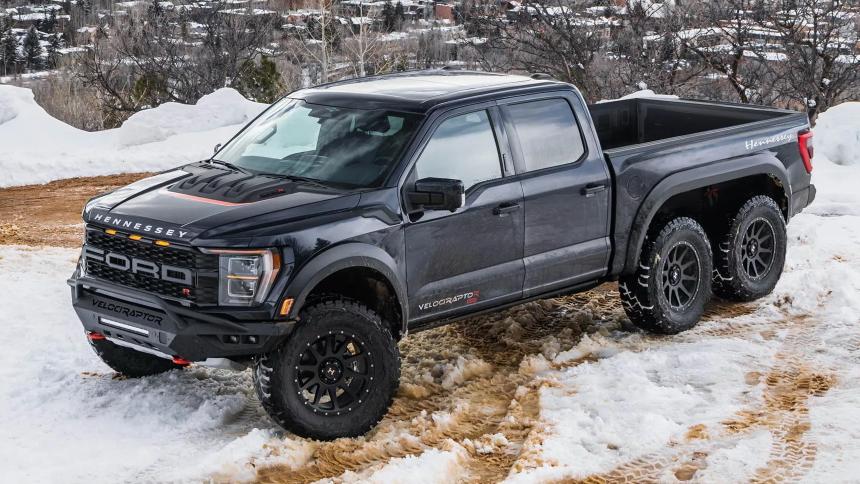 Представлен трёхосный пикап Ford Raptor R за полмиллиона долларов
