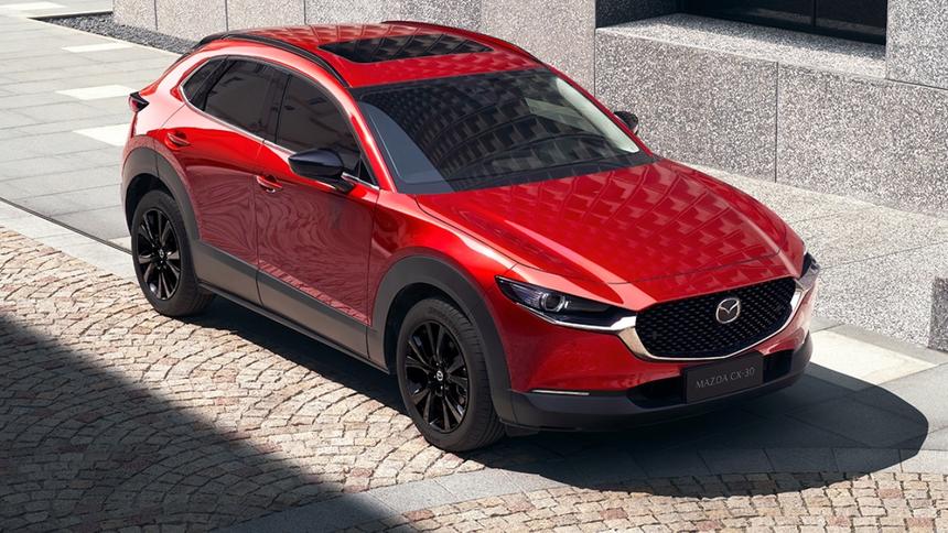 В Россию завезли электрокары Mazda CX-30