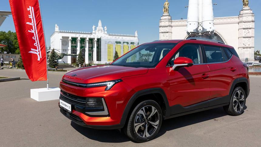 Москвичам и петербуржцам предложили «комфортные» кроссоверы «Москвич»