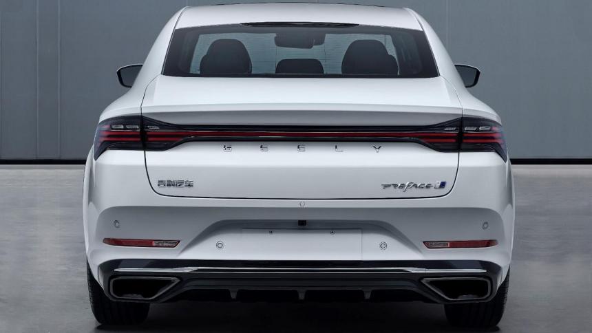 Обновленный бизнес-седан Geely Preface удивит дизайном и двигателем