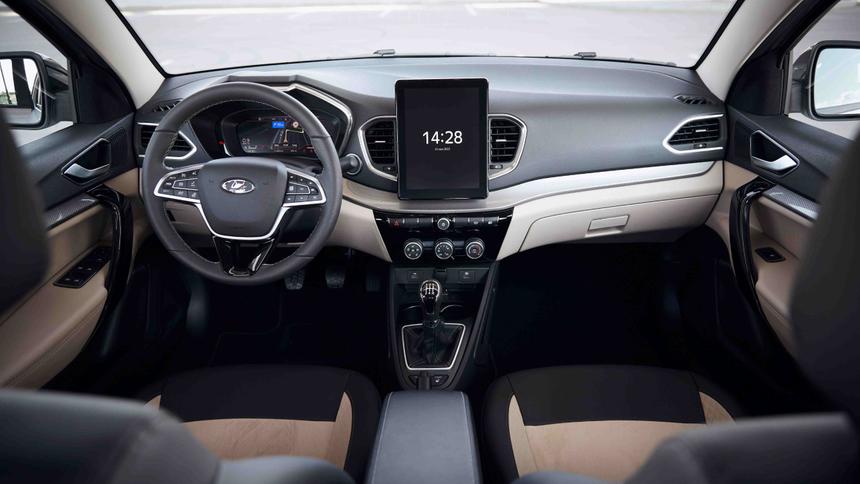 В новой Lada Vesta можно смотреть сериалы