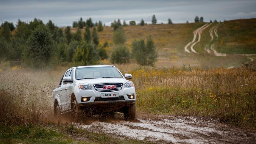 В России начнётся производство пикапов JAC T6