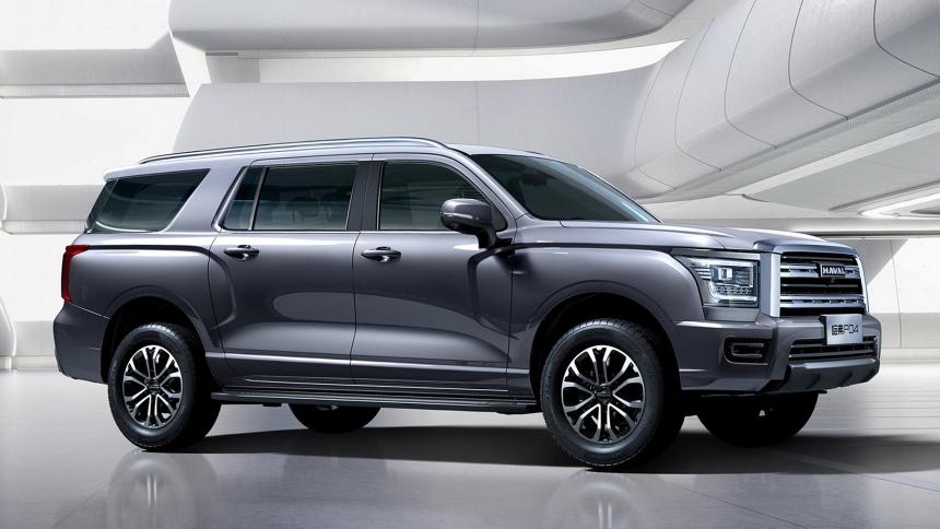 Haval удивил вместимостью салона нового рамного внедорожника H5