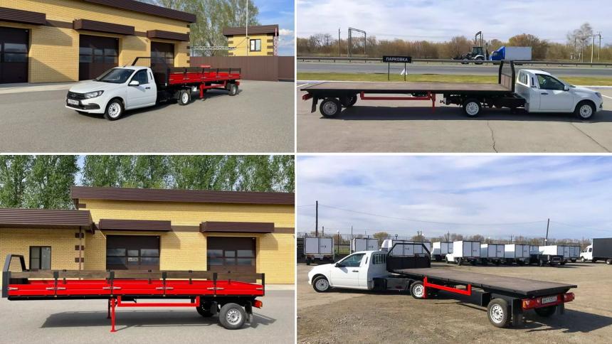 Стартовали продажи седельных тягачей на базе Lada Granta