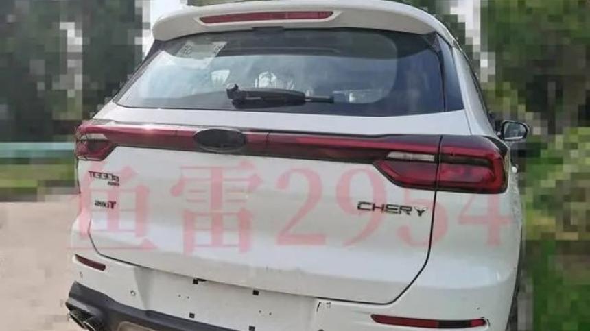 Новый Chery Tiggo 8 с полным приводом замечен в Китае