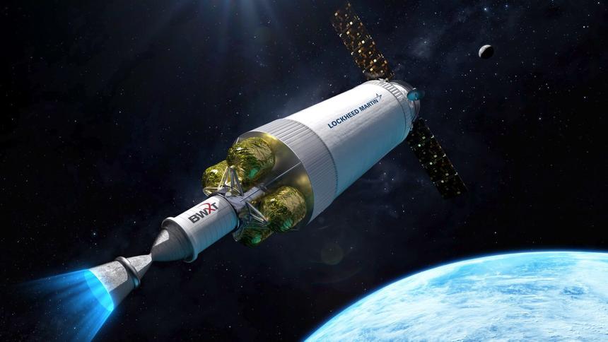 Lockheed Martin создаст ядерный ракетный двигатель