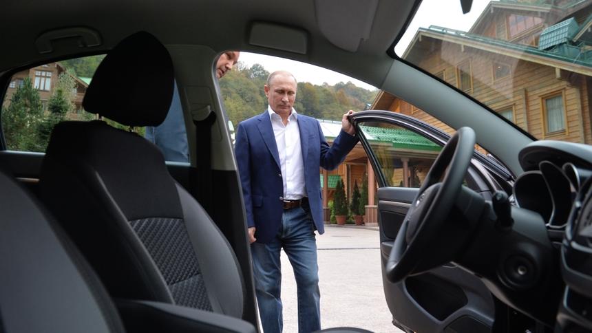 Президента Путина пригласили на тест Lada Iskra