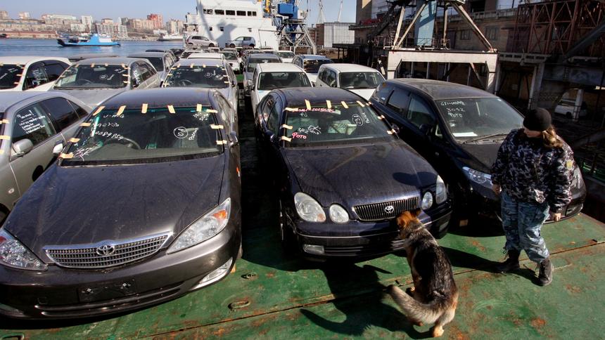 Экспорт автомобилей из Японии в Россию вырос на 53% в июле