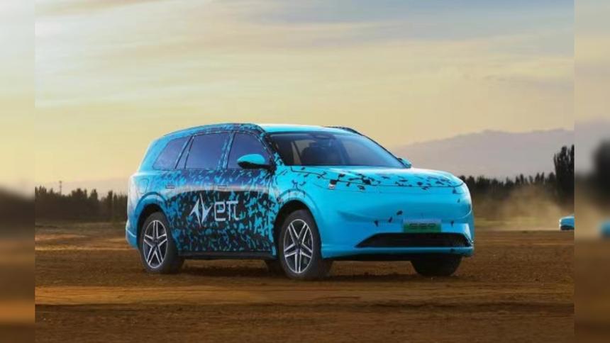 Dongfeng анонсировал шестиместный кроссовер eπ S59