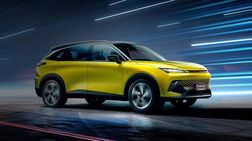 BAIC X55 официально поступил в продажу