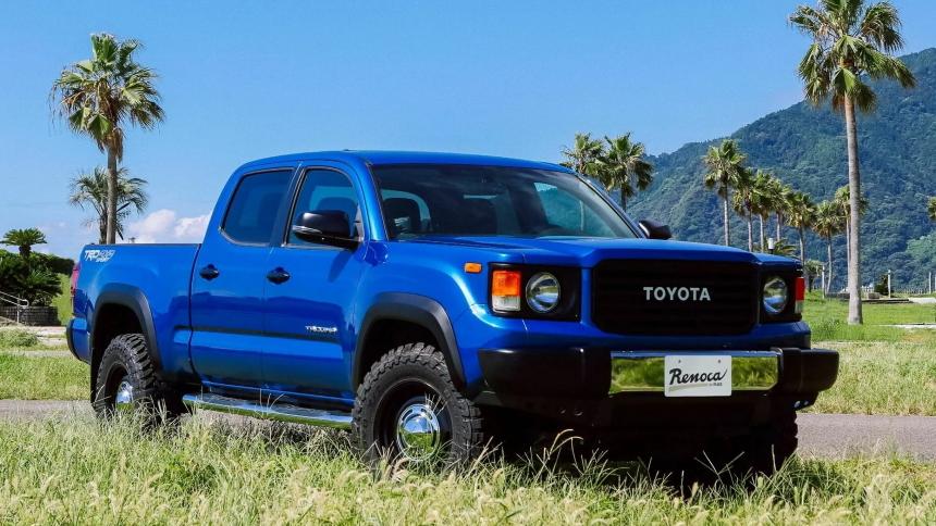 Пикап Toyota Tacoma «состарили» на 35 лет: вот что получилось