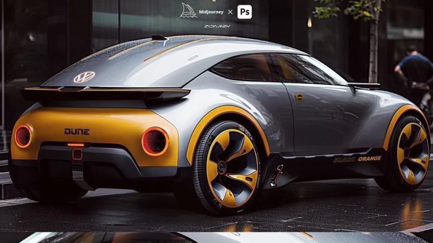 Представлен концепт внедорожного Volkswagen Beetle