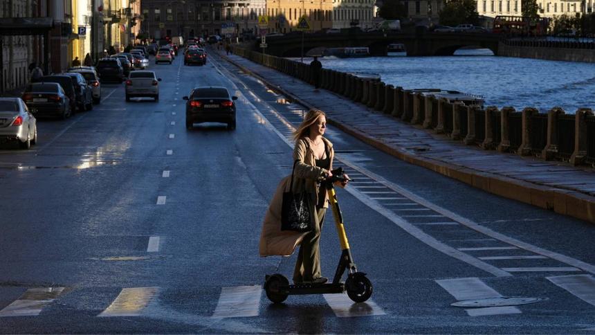 На электросамокаты хотят начать ставить номера