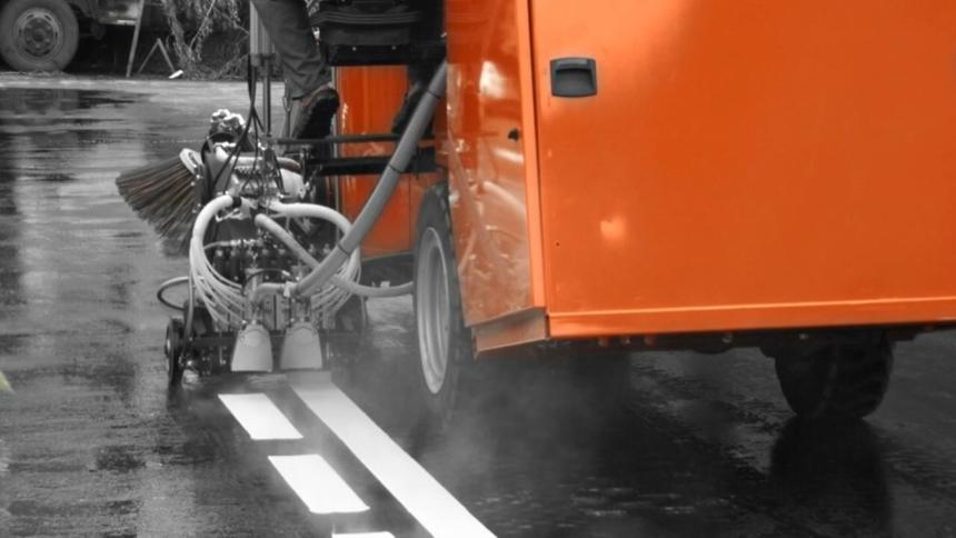 В РФ изготовят оборудование для нанесения дорожной разметки