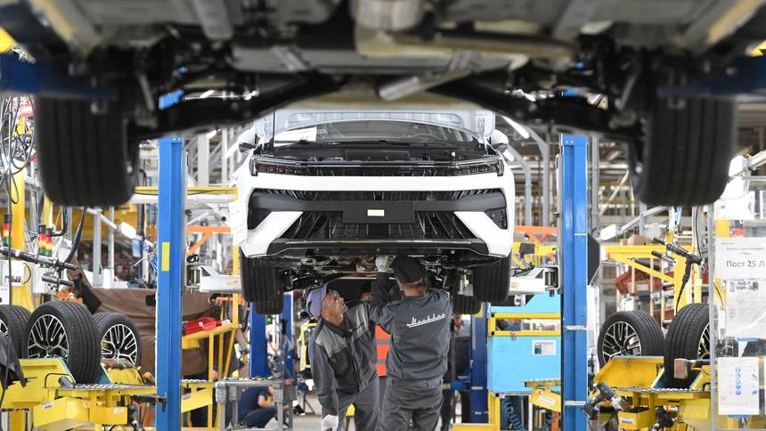 Производство машин в сентябре в РФ выросло в 1,5 раза