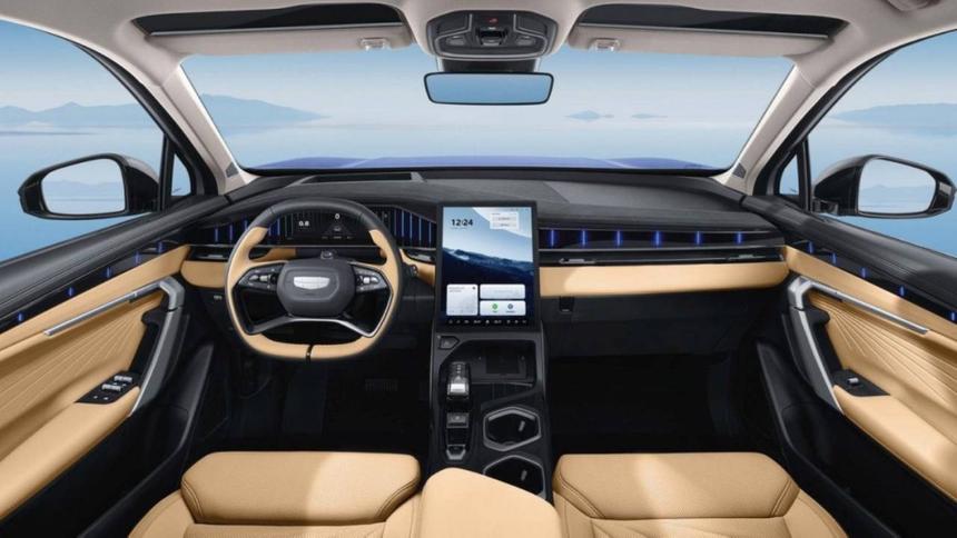 Geely анонсировал новый кроссовер Starray