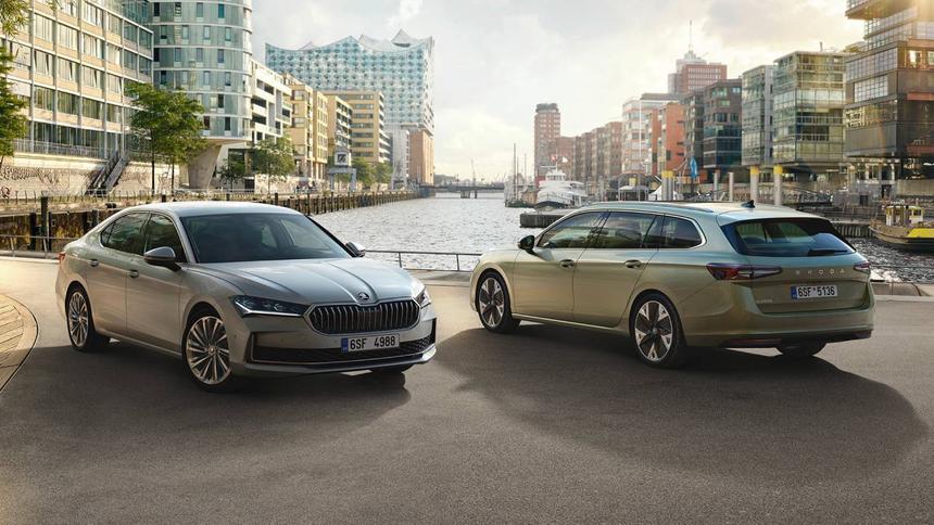 Представлено новое поколение Skoda Superb