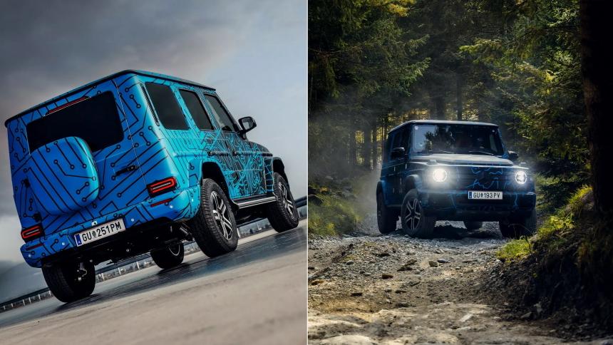 Серийный электрический G-Class: официальные фото Mercedes-Benz