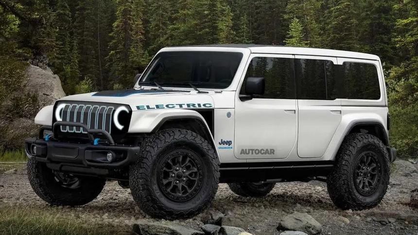 Раскрыты подробности о серийном Jeep Wrangler на электротяге