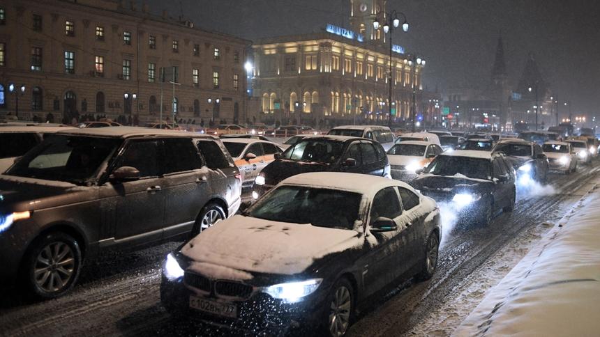 Москвичи стали реже пользоваться автомобилями