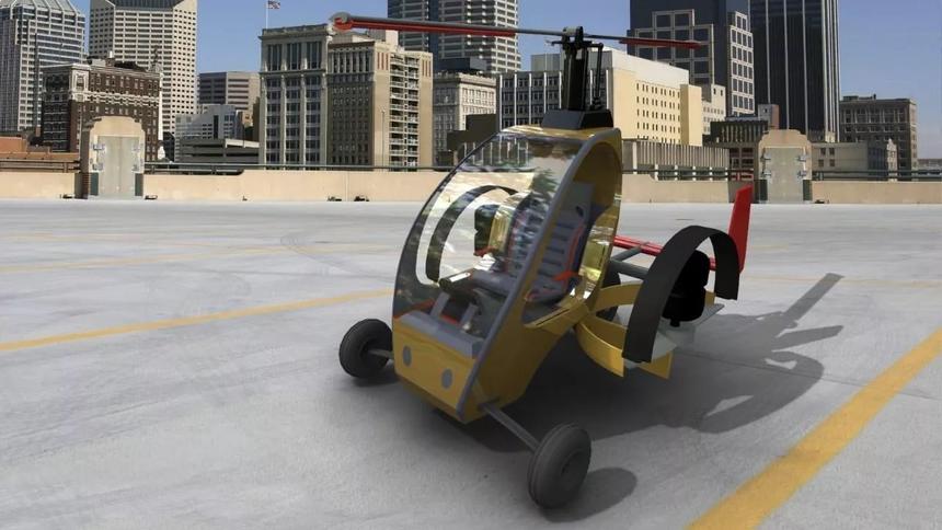 Летающий автомобиль создали в РФ