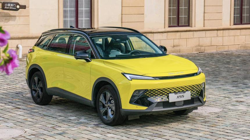 BAIC обновил кроссовер X55 для России