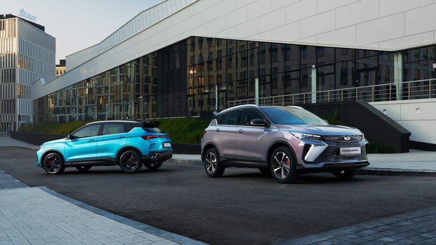 Обновлённый Geely Coolray существенно упал в цене