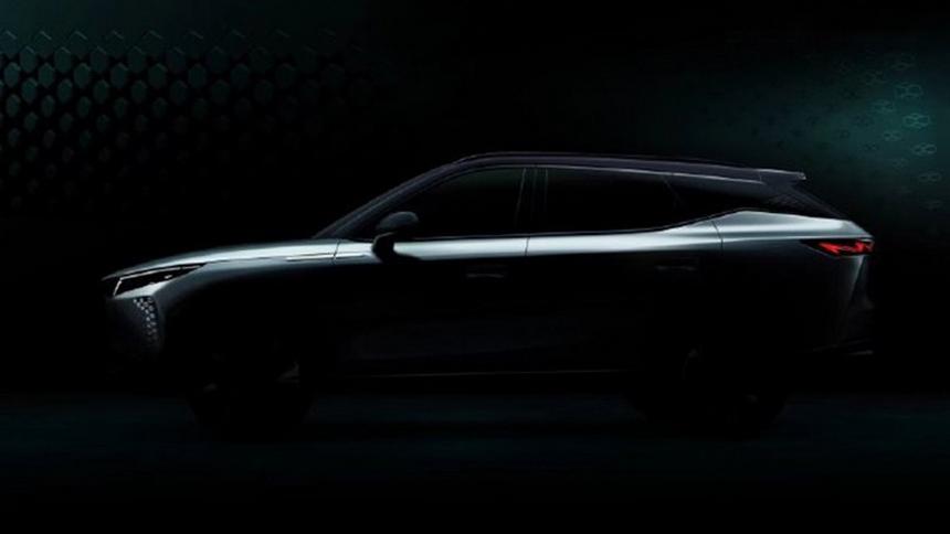 Среднеразмерный кроссовер Omoda C7: первое фото и дата дебюта
