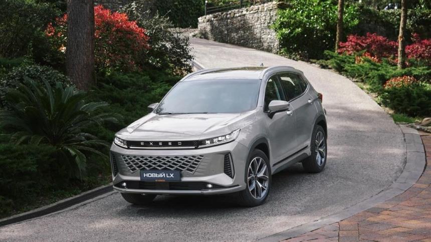 В России начинаются продажи обновлённого Exeed LX