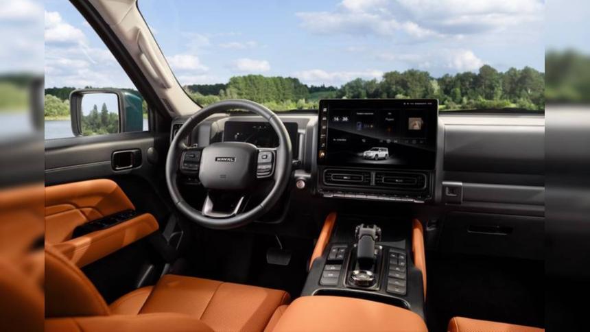 Первые фотографии салона нового Haval H9