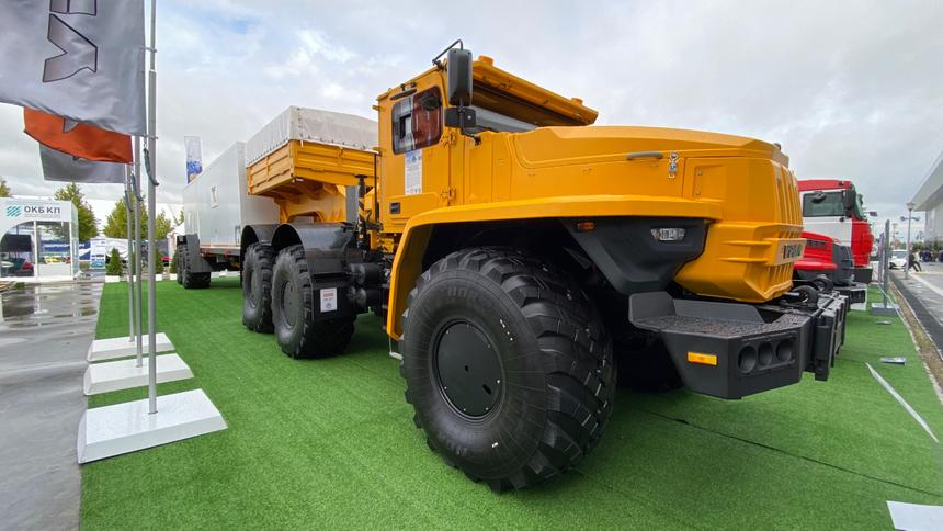 «Урал» показал грузовик для эксплуатации на зимниках