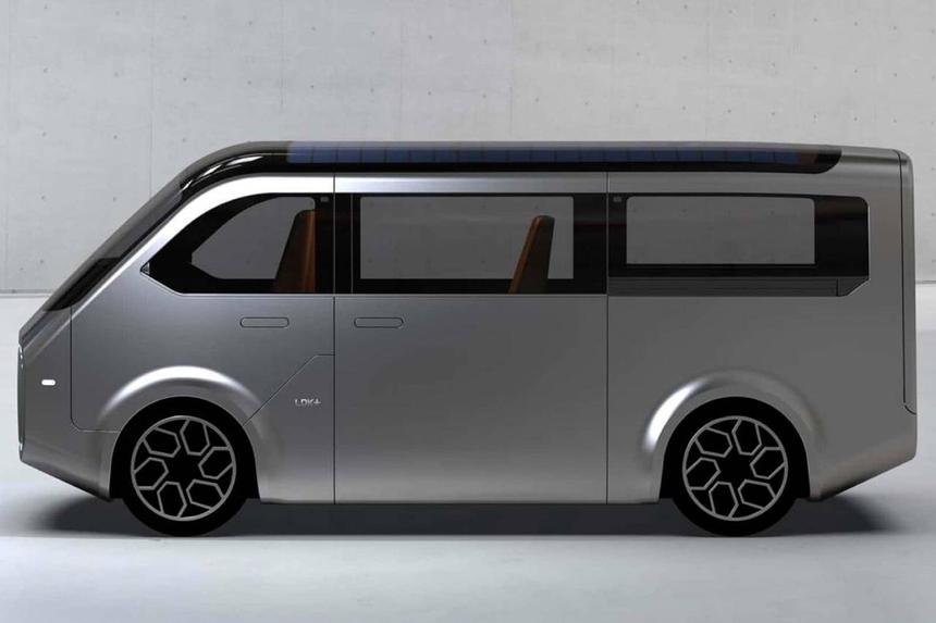 Sharp представил на выставке в Токио прототип своего первого автомобиля