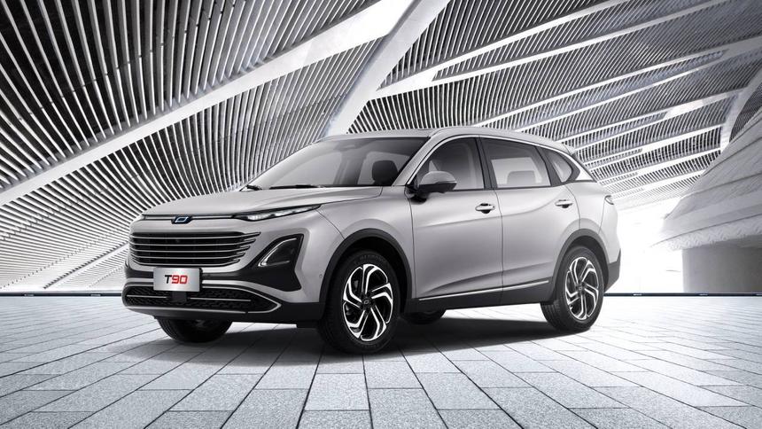 Первые изображения кроссовера FAW Bestune T90 для России