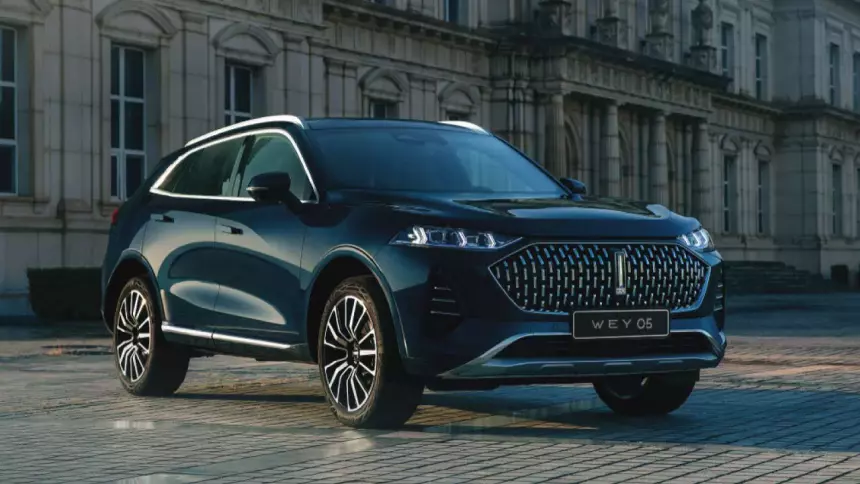 В России стали торговать кроссоверами Wey 05 2024 года