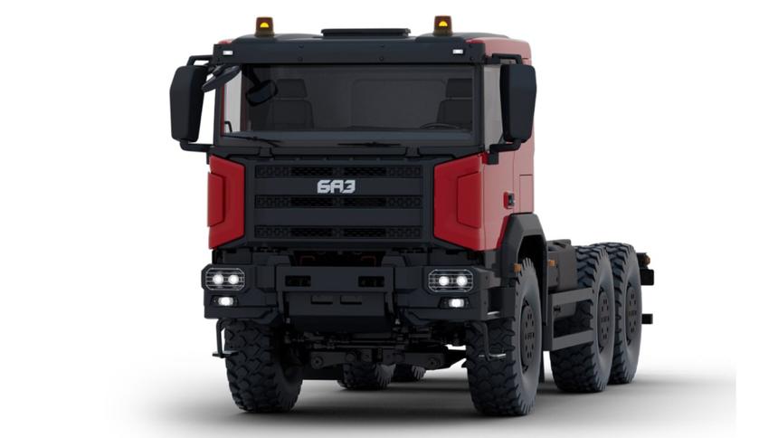 Дорожные грузовики марки БАЗ впервые покажут публике